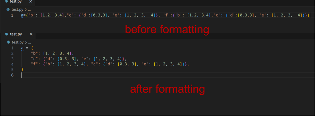 formatter