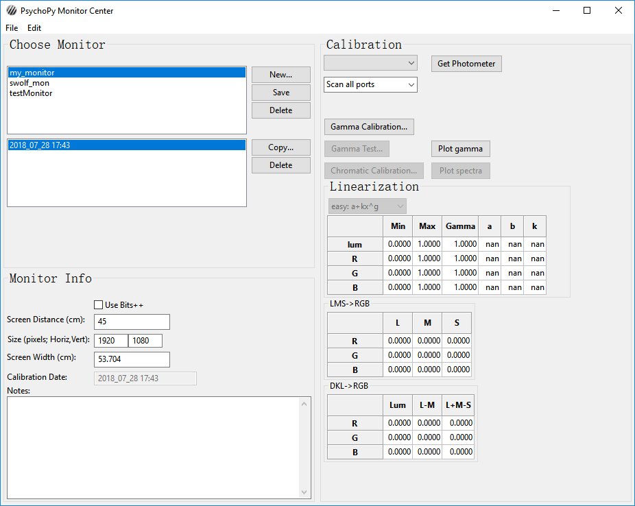 Moniter Center界面